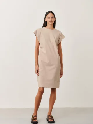 Jane Lushka - Domina Dress Technical Jersey sand - Gr. - S
