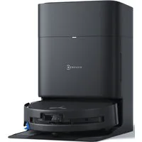 ECOVACS Nass-Trocken-Saugroboter DEEBOT T80S OMNI (Black), OZMO ROLLER 2.0 Wischtechnologie, 80 W, mit Beutel, 24.800 Pa Saugleistung, Triple Lift 10 mm