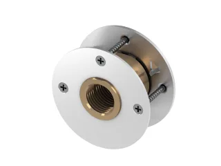 Tece logo-Push Universal-Wanddurchführung Dim. 16 x Rp 1/2", Rotguss/Si-Bronze, 8723009 8723009