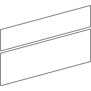 Geberit Schubladenfront Weiß, zu Xeno2 WTU 807260, 595414000 595414000