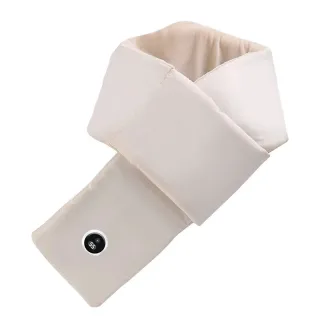 TENGOO USB Heated Scarf Graphene Heating Element Smart Winter Scarf Adjustable Temperature Lightweight Portable Warm Dow