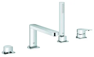 GROHE 4-Loch-EH-Wannenkombination Plus, 29307_4 Brauseset Euphoria Cube chrom, 29307004 29307004