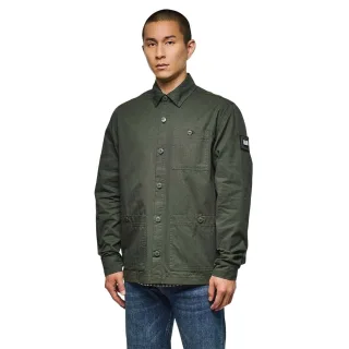 Weekend Offender - "Hynde Baker" Hemdjacke für Herren, Baumwolle (Grün)