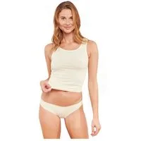 LouAnne Bikinislip 3-er Pack Minislip Biobaumwolle (3-St., 3er-Pack) bequemes Alltags-Basic aus seidenweicher Bio-Baumwolle