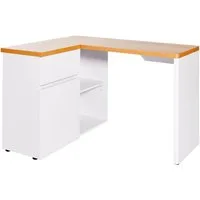 Jahnke Eckschreibtisch CU-LIBRE 125 E, wechselseitig montierbar