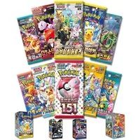 The Pokémon Company Sammelkarte Pokemon Karten Booster / Display Auswahl Koreanisch z.B Sets wie 151, Riesen Auswahl z.B VSTAR Universe oder Terastal Festival