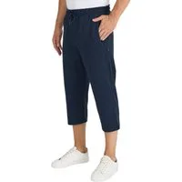 COMEOR 3/4-Sweathose Herren Bermuda Capri Shorts 3/4 Sommerhosen mit Reißverschluss Mit Reißverschlusstaschen
