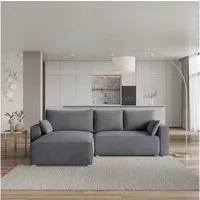 Masseno Ecksofa FORIL mit Schlaffunktion L-Form, Sofa mit Bettkasten