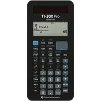 Texas Instruments Taschenrechner Wissenschaftlicher Schulrechner TI-30X Pro MathPrint™, (30XPROM/FC/6E6/A), Sekundarstufe I/II und Hochschule