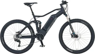Prophete "DICE 4.8" 10 Gang Shimano Deore XT Schaltwerk Kettenschaltung Mittelmotor 250 W Pedelec, Elektrofahrrad für Damen u. Herren, MTB