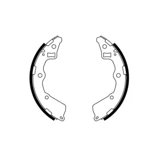 Bosch Bremsbacken hinten Kia Picanto 1