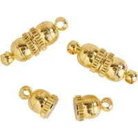 UIT Schmuckset Magnet-Verschluss Cup, 3 Stk., goldfarben