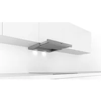 BOSCH Flachschirmhaube DFL064A52 DFL064A52, Leiser SilentPowerDrive & helle, energiesparende LED-Beleuchtung