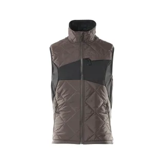 MASCOT Herren Thermoweste Dunkelanthrazit / Schwarz XL - 18065-318-1809-XL