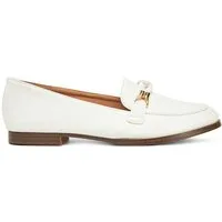 DeeZee Deezee Damen-Loafers weißer R8102 Mokassin