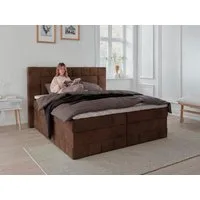 OTTO home Boxbett PHILLIPA inkl. Bettkasten, wahlweise mit LED-Leuchten, Breite: 180cm, inkl. Kaltschaum-Topper, in verschiedenen Farben erhältlich