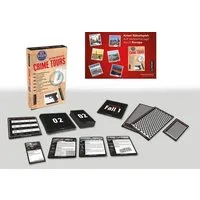 GMEINER Spiel Crime Tours - Akte Hexagon, Strategiespiel, Made in Germany