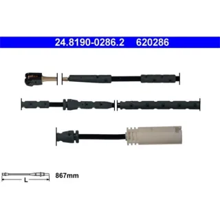 ATE Warnkontakt vorne BMW 3 Coupe Cabriolet X1 E84