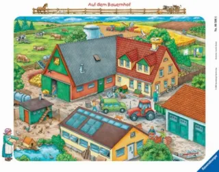 Ravensburger 06506 - Wieso? Weshalb? Warum?: Auf dem Bauernhof 26 Teile Rahmenpuzzle