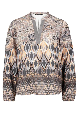 Betty Barclay - Longbluse grau/beige - Gr. - 44