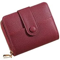 Zaewry Geldbörse Damen Geldbörse,Portemonnaie, Mini Geldbeutel mit Zipper Münzfach