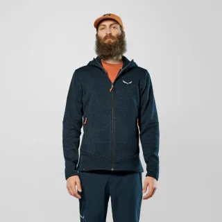 SALEWA - Puez Rocca Kapuzenjacke Herren - Blau (Gr.50)