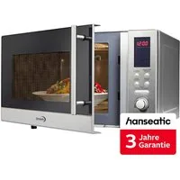 Hanseatic Mikrowelle AS823EBB-P, Grill und Heißluft, 23 l, inkl. 3 Jahre Herstellergarantie