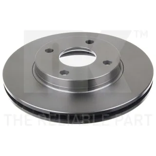 2 NK Bremsscheiben + Bel?ge vorne Ford Courier Fiesta Fusion Ka Puma Street Mazda 2