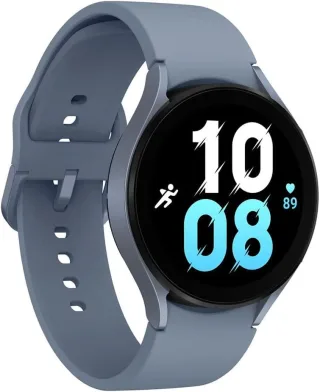 Samsung Galaxy Watch 5 [WiFi + LTE inkl. Silikonarmband blau] 44mm Aluminiumgehäuse sapphire blue