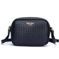 Princely London Schultertasche Maya – Kompakte Damen-Umhängetasche in eleganter Flechtoptik