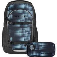 coocazoo Schulranzen Schulrucksack EVERY Shadow Shift 2-teilig (2-teilig), ergonomisch, rückenschonend, Leichtgewicht