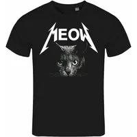 deinshirt Print-Shirt Herren T-Shirt Meow Katze Funshirt mit Motiv
