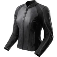 Rebelhorn Motorradjacke Siena Damen Motorrad Lederjacke Verbindungsreißverschluss,Ellenbogenprotektoren enthalten,Schulte