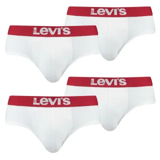 Levis Herren Basic Brief Slip Unterwäsche im Vorteilspack (4er Pack)