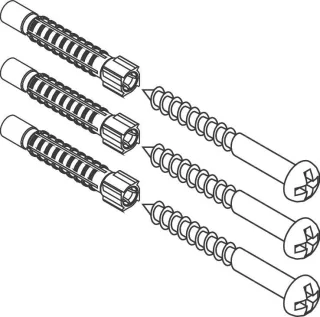 Hansgrohe Befestigungsteile WallStoris Schieber , 94268000 94268000