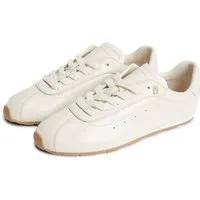 Tommy Hilfiger BELLA SNEAKER LEATHER Sneaker Freizeitschuh, Halbschuh, Schnürschuh im Retro-Look