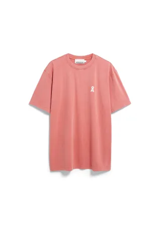Armedangels - MAARKOS GMT DYE BIKE T-SHIRT tabasco red washed - Gr. - M