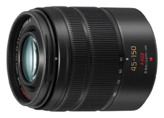 Panasonic Lumix G VARIO 45-150 mm 1:4.0-5.6 ASPH. O.I.S. [fürMicro Four Thirds] schwarz