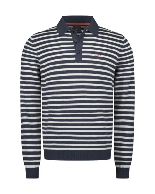 nza new zealand auckland - Pullover Männlich lake navy melange - Gr. - M