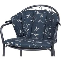 KETTtex Polsterauflage für Royal Garden MWH Sessel Elegance 2223 anthrazit Ranke KETTtex, (1 St)