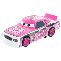 Disney Cars Spielzeug-Rennwagen Eugene Carbureski JDL72 Disney Cars Die-Cast 1:55 Auto Fahrzeug