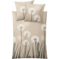Kleine Wolke Bettwäsche Belfiore, Mako-Satin, 2 teilig, mit Pusteblumen