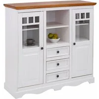 OTTO home Highboard Melissa, Vitrine, Breite 132 cm