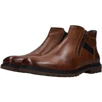 bugatti Stiefelette Zipper Boots, Stiefelette mit Profillaufsohle - schmale Form
