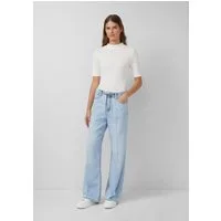 s.Oliver Weite Jeans Jeans-Hose SURI Jeans Suri / Regular Fit / Mid Rise / Wie Leg