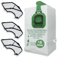 VIOKS Staubsaugerbeutel + Motorfilter Set, 21 St., für Vorwerk Kobold VK 140 VK 150 Staubsauger