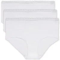 Nina Von C. Taillenslip Simply (Packung, 3er Pack) basic, eng, leicht, elastisch, bequem, mit Spitze, ohne Seitennähte