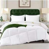 Elemuse Microfaserbettdecke Bettdecken 135x200 cm, 155x220 cm, 200x200 cm, Füllung: 100% Polyester, 4 Jahreszeiten, Atmungsaktiv Ganzjahresdecke, Anti-Allergie, OEKO-TEX®