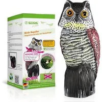 ISOTRONIC Vogelattrappe Isotronic Eulenattrappe als Vogelscheuche, (1-St)
