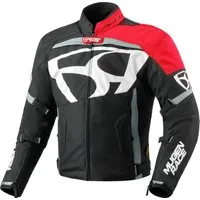 MUGENRACE Motorradjacke Aggressore-T wasserdichte Motorrad Textiljacke Ellenbogenprotektoren enthalten,herausnehmbares Innenfutter,herau
